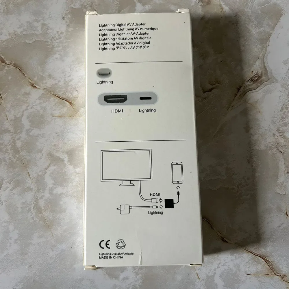Lightning Digital AV Adapter - HDMI - iPhone iPad iPod